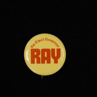 1972.38.13 (Political Pin, Political Button) image