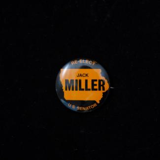 1972.38.10 (Political Pin, Political Button) image