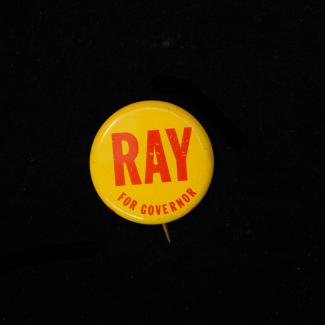 1972.38.12 (Political Pin, Political Button) image