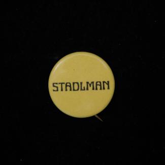 1972.38.14 (Political Pin, Political Button) image