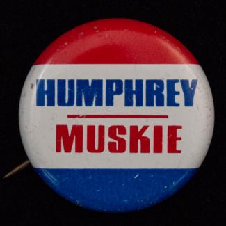 1972.38.9 (Political Pin, Political Button) image