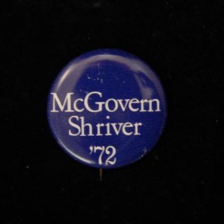 1972.58.3 (Political Pin, Political Button) image