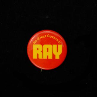 1974.67.1 (Political Pin, Political Button) image