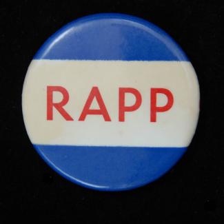 1976.25.3 (Political Pin, Political Button) image