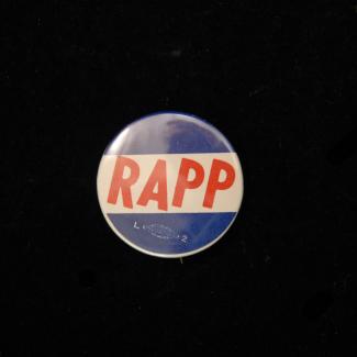 1976.90.9 (Political Pin, Political Button) image