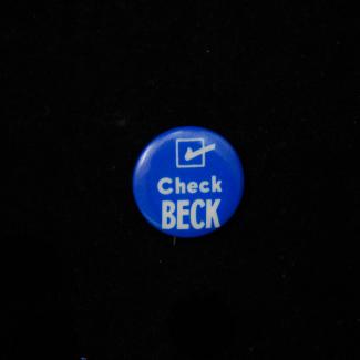 1978.25.30 (Political Pin, Political Button) image