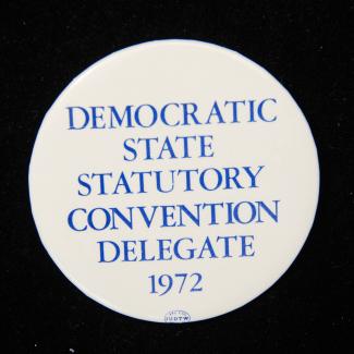 1978.25.43 (Political Pin, Political Button) image