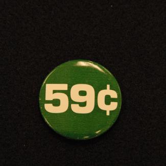 1980.38.4 (Political Pin, Political Button) image