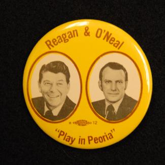 1980.45.11 (Political Pin, Political Button) image