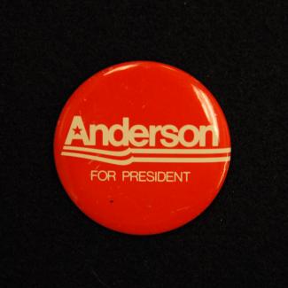 1980.45.16 (Political Pin, Political Button) image
