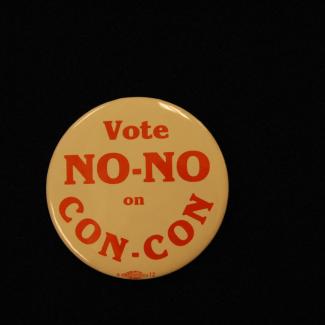 1980.45.27 (Political Pin, Political Button) image