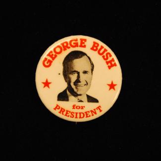 1980.5.260 (Political Pin, Political Button) image