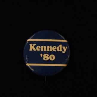 1980.5.281 (Political Pin, Political Button) image