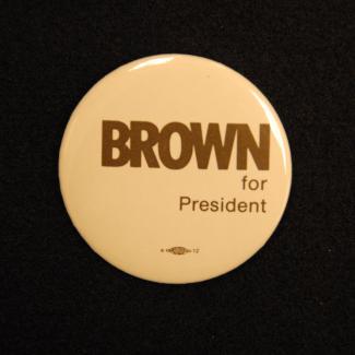1980.5.286 (Political Pin, Political Button) image