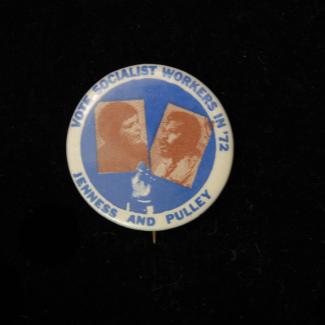 1980.5.155 (Political Pin, Political Button) image