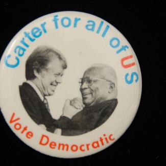1980.5.156 (Political Pin, Political Button) image