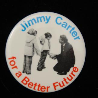 1980.5.161 (Political Pin, Political Button) image