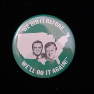 1980.5.228 (Political Pin, Political Button) image