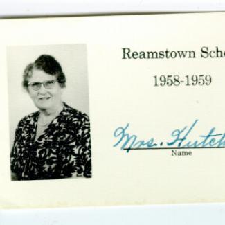1986.4.0465 (Card, identification) image