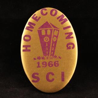 1987.7.9 (Button, Homecoming) image