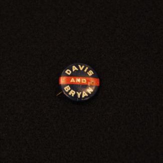 1989.43.765AC (Political Pin, Political Button) image