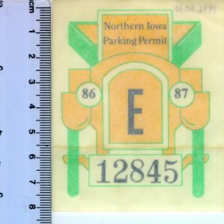 1996.30.10 (Sticker, parking) image