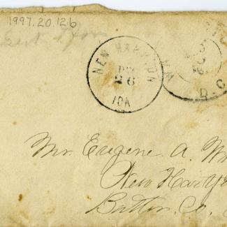 1997.20.12 (Letter, Envelope) image