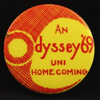 1970.10.3 (Button, Homecoming) image