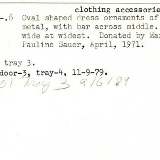 1971.11.30.5 (Ornament, dress) image
