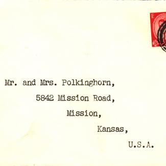 1979.36.0003 (Letter, Envelope) image