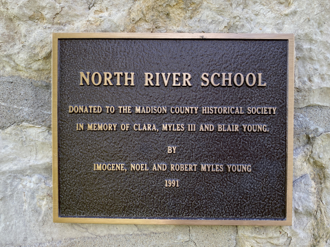 Donation information plaque, 2024