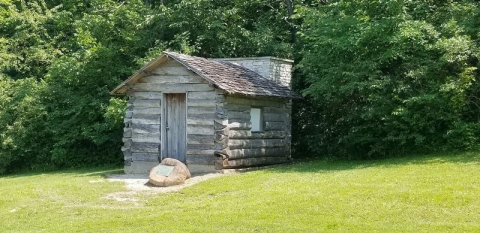 Wooden schoolhouse