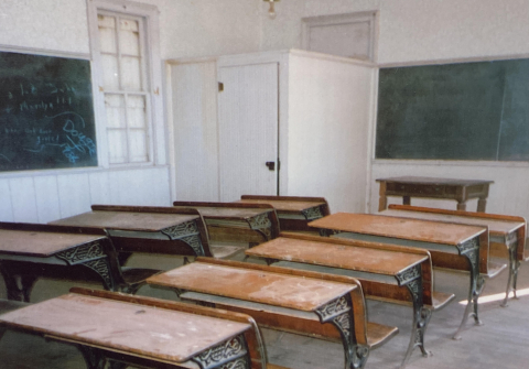 Interior of the school