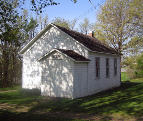 The school at the Lucas County Historical Society