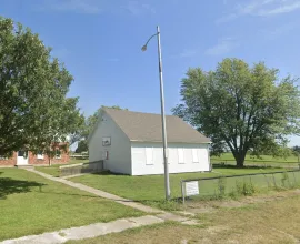 Foland school as a museum in 2021