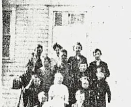 Benton No. 6 class photo